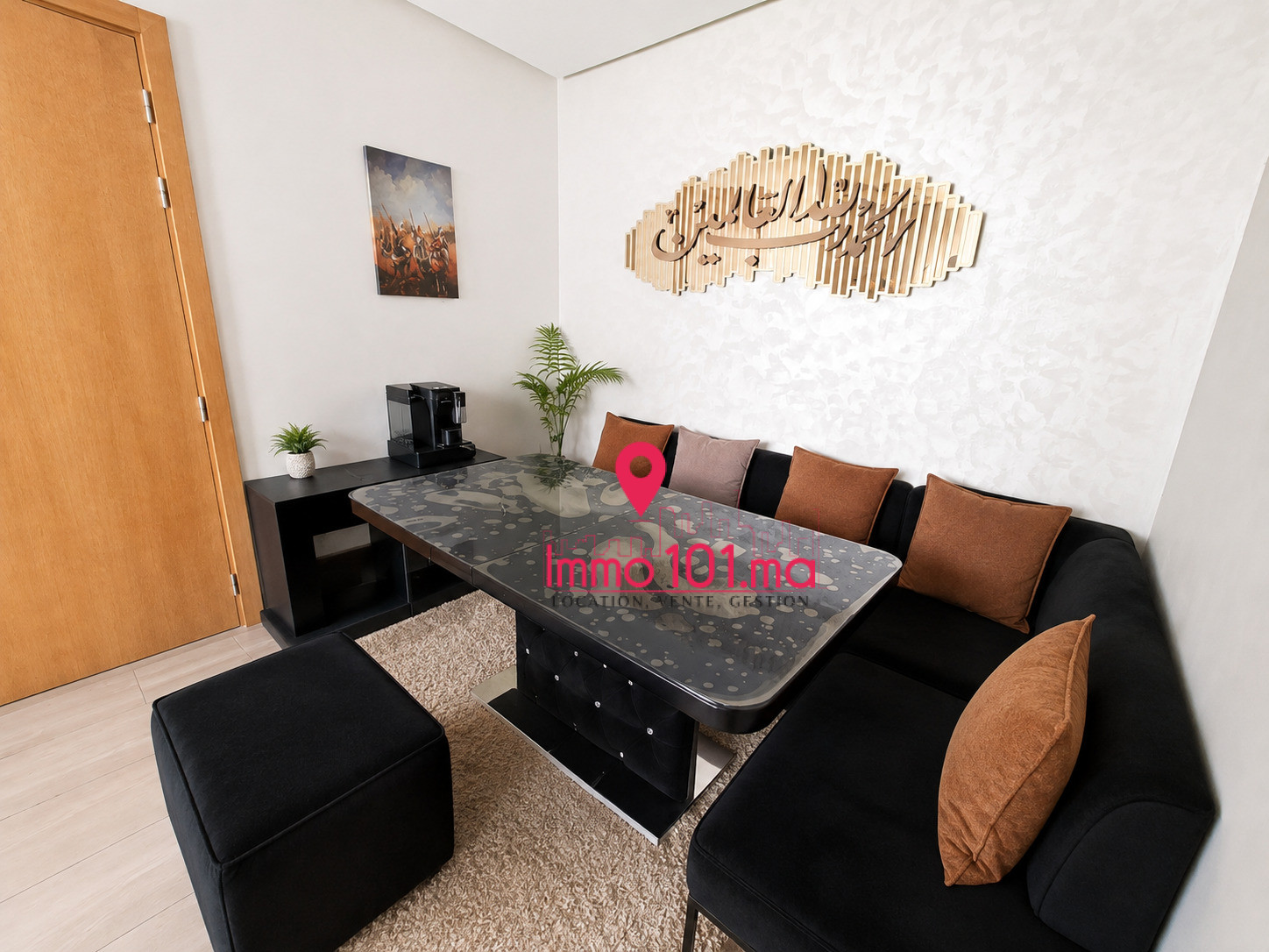 Location appartement meublé à Harhoura – Val d’Or SILAM2530